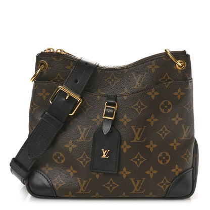 Louis Vuitton Monogram Odeon PM Black 1 of 10