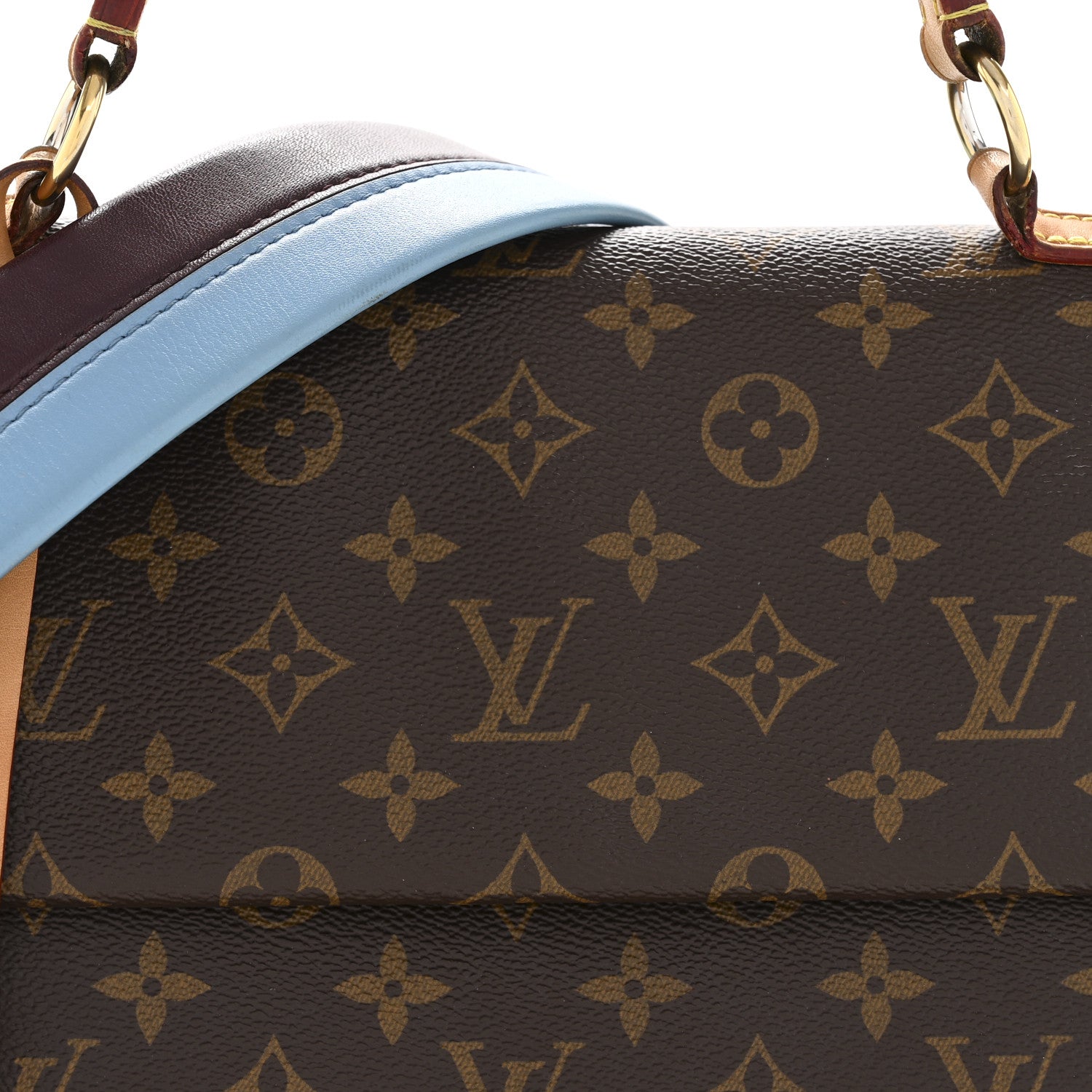 Louis Vuitton Monogram Cluny MM Blue Glacial 7 of 15