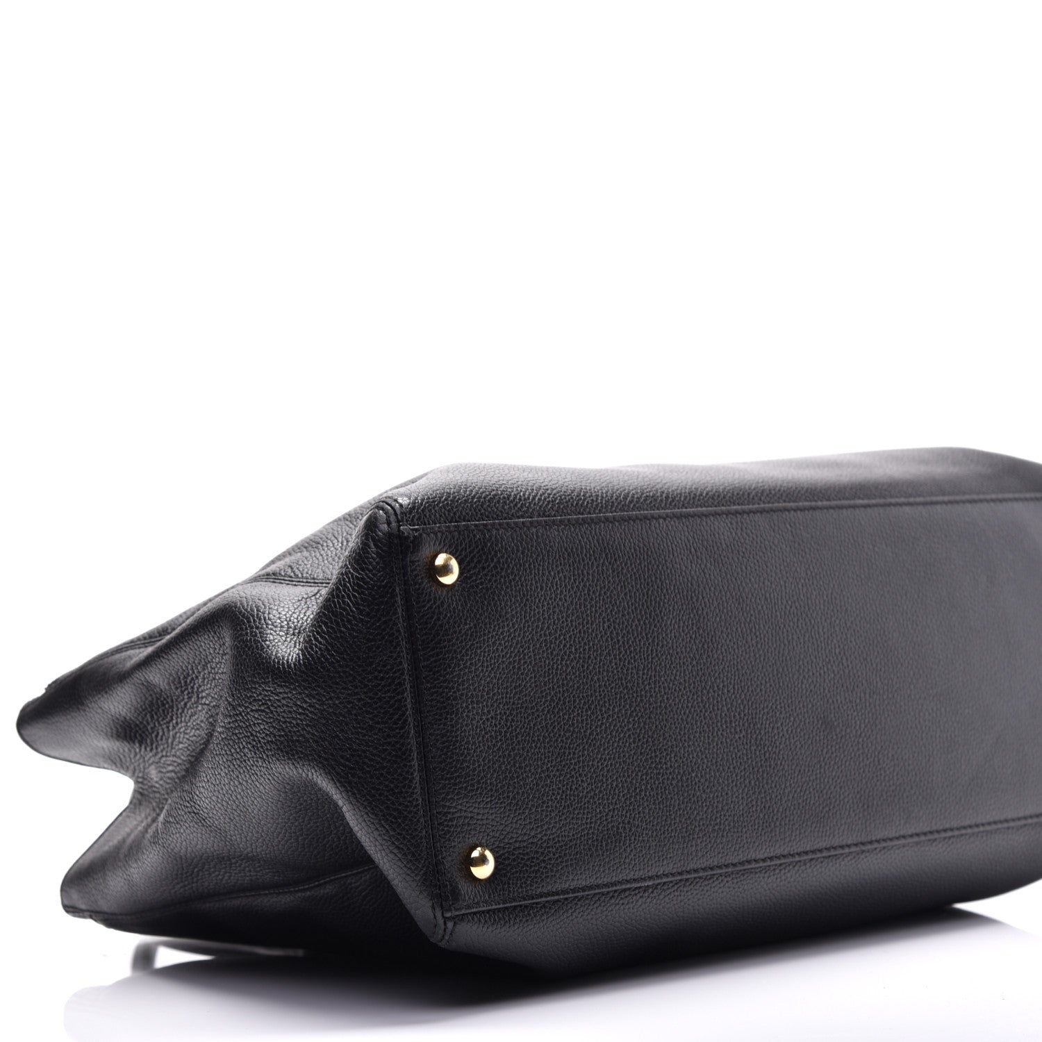 Chanel Calfskin Cerf Executive Shopper Tote Black 8 of 11
