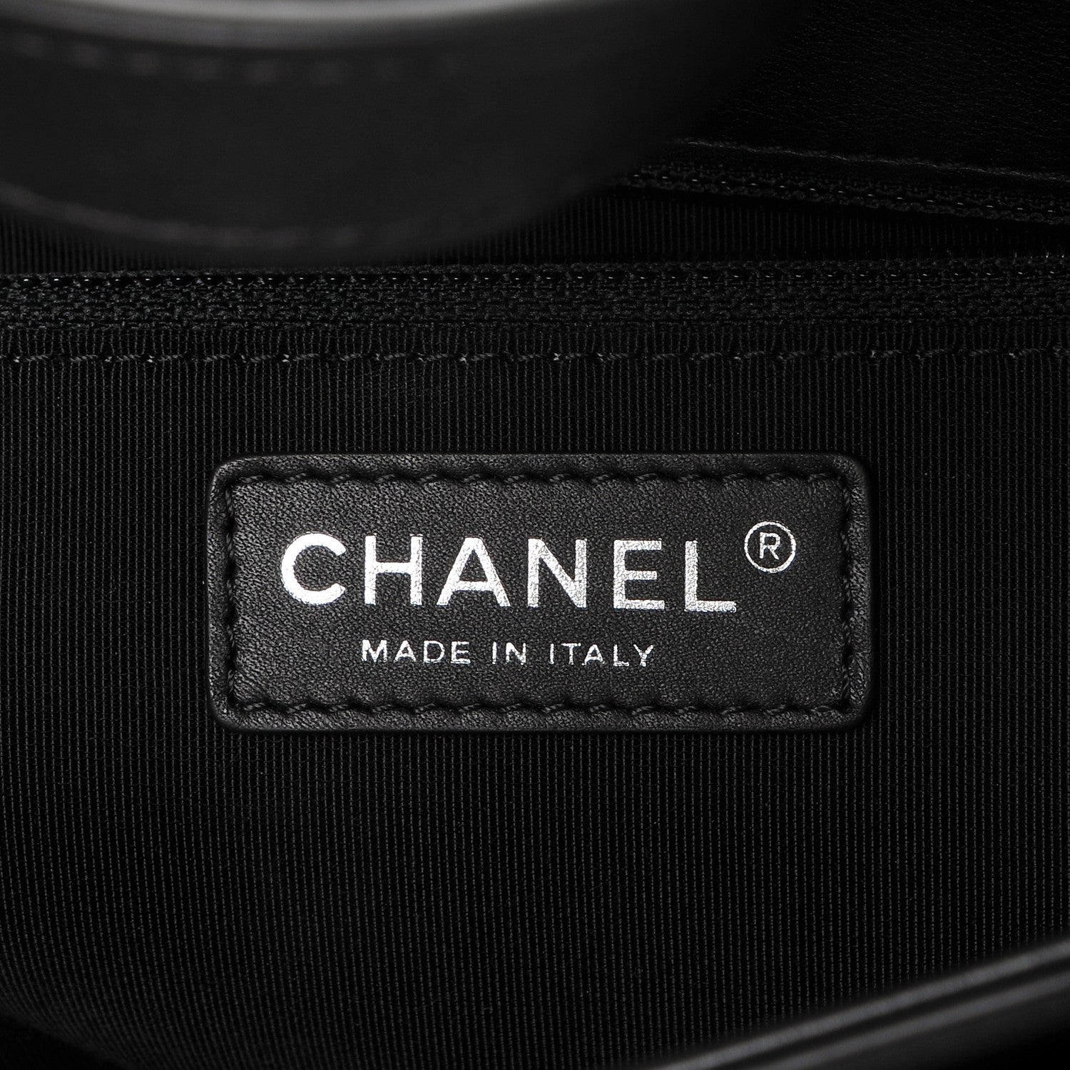 Chanel Calfskin Quilted Large Shopping Tote Black 6 of 7