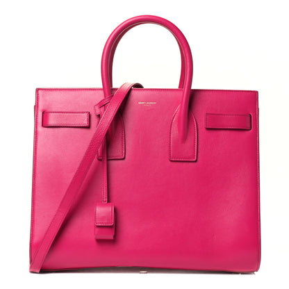 Saint Laurent Calfskin Small Sac De Jour Bubblegum 1 of 7