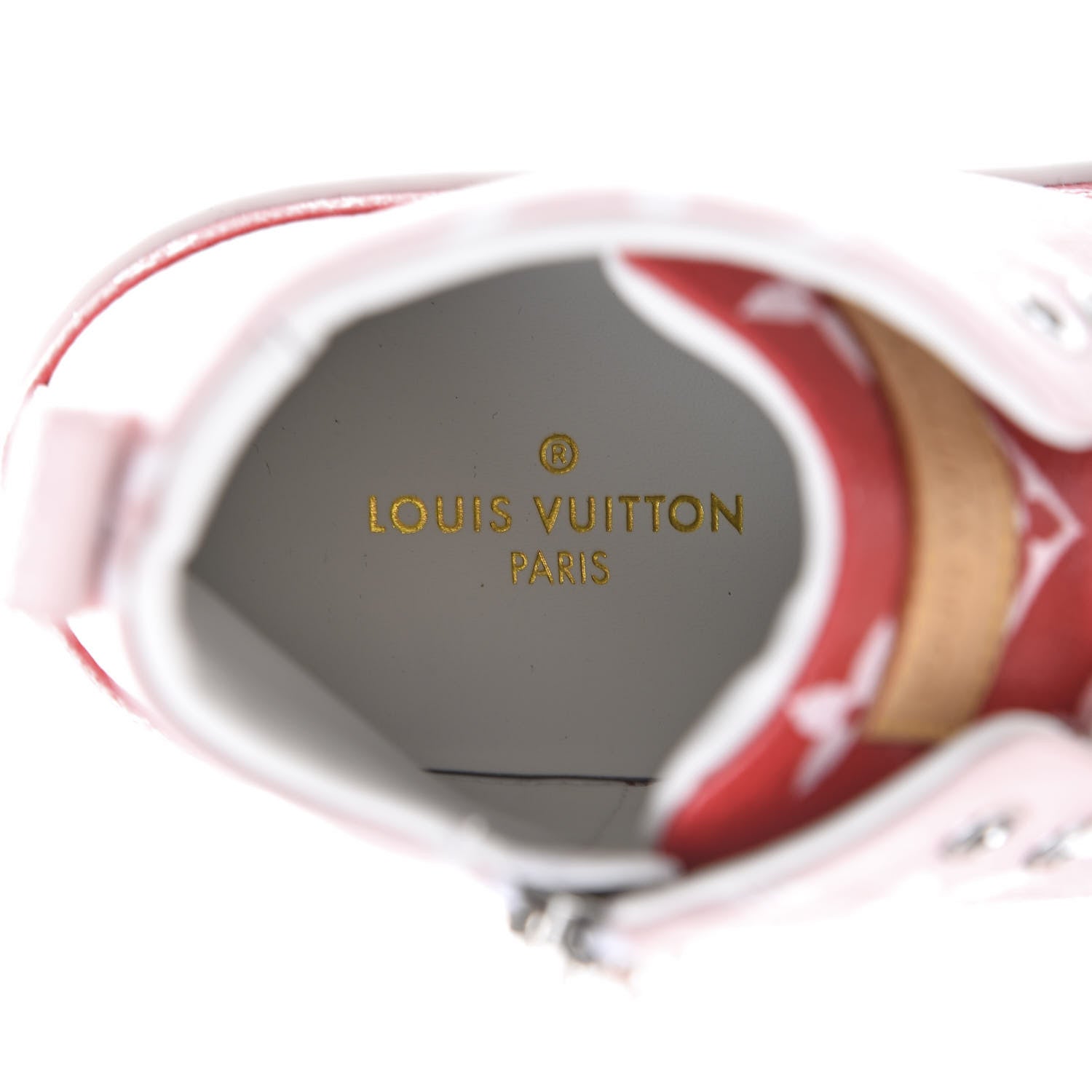 Louis Vuitton Monogram Giant Stellar Sneaker Boots 38 Rose Rouge 7 of 8