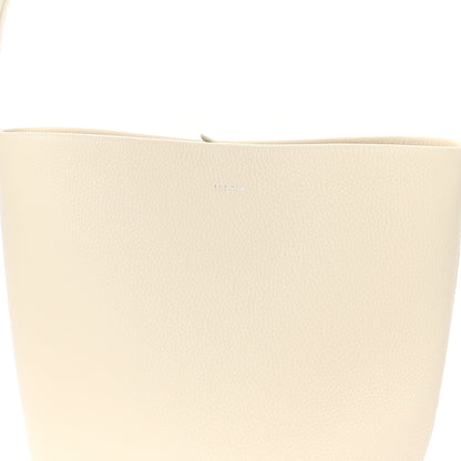 The Row Grained Calfskin Medium N/S Park Tote Ivory 7 of 9