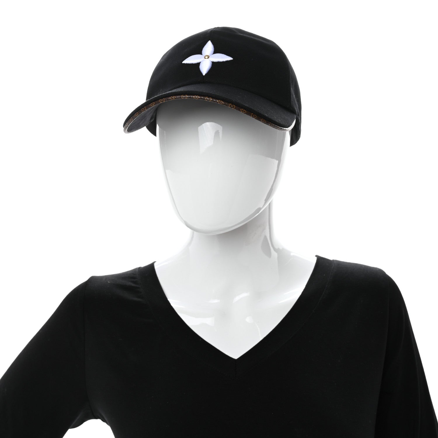 Louis Vuitton Monogram Cap Play Cap L Black 2 of 12