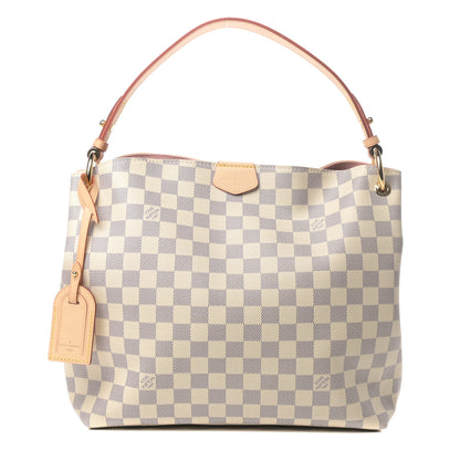 Louis Vuitton Damier Azur Graceful PM Rose Ballerine 1 of 9