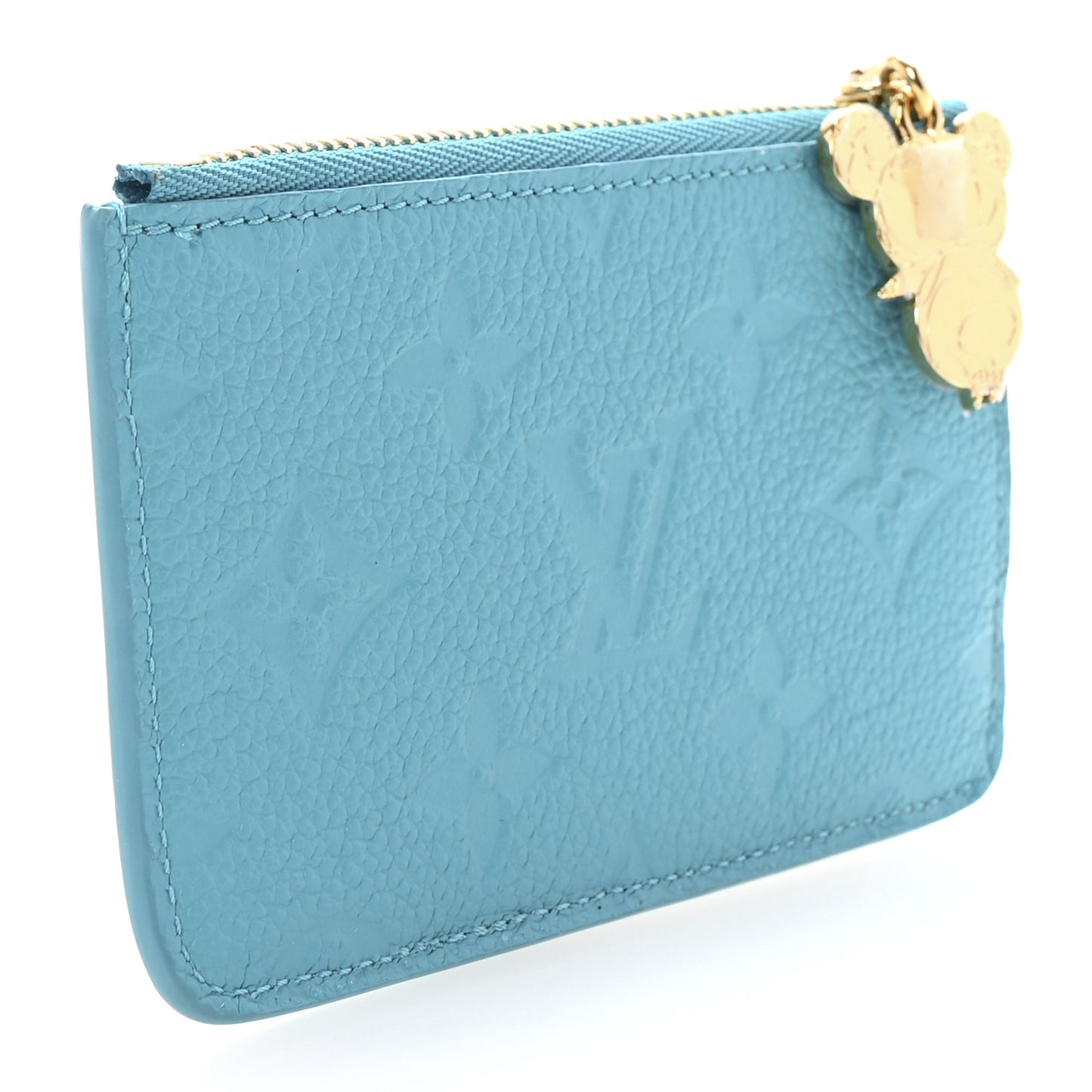 LV X TM Monogram Romy Card Holder Kabira Blue