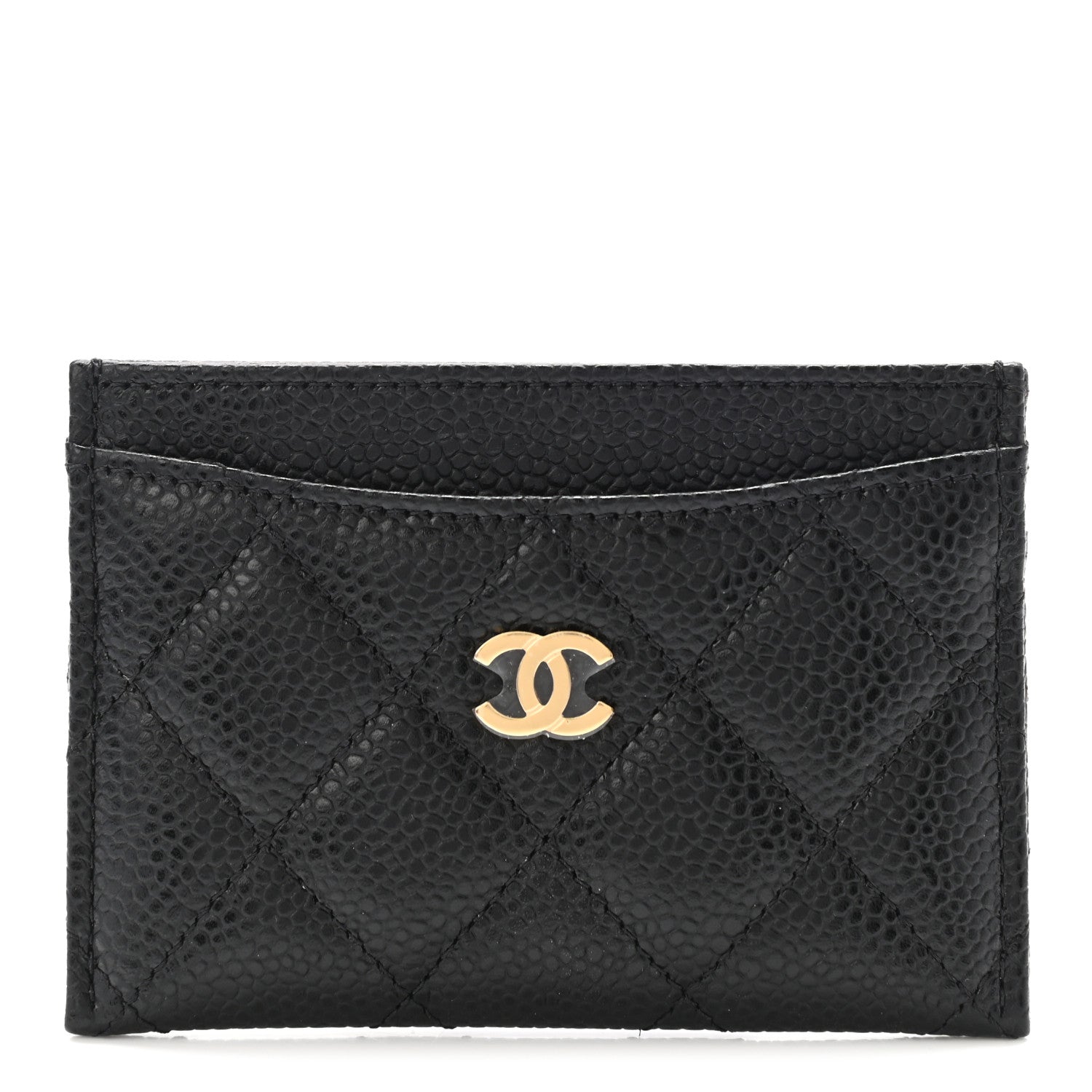 Chanel Caviar Quilted Card Holder Black 1 of 7