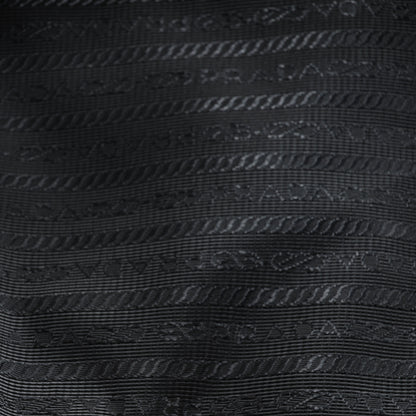 Prada Tessuto Nylon Chevron Shoulder Bag Nero Black 7 of 9
