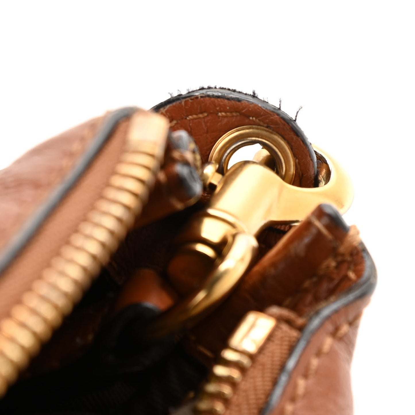 Calfskin Medium Marcie Satchel Tan