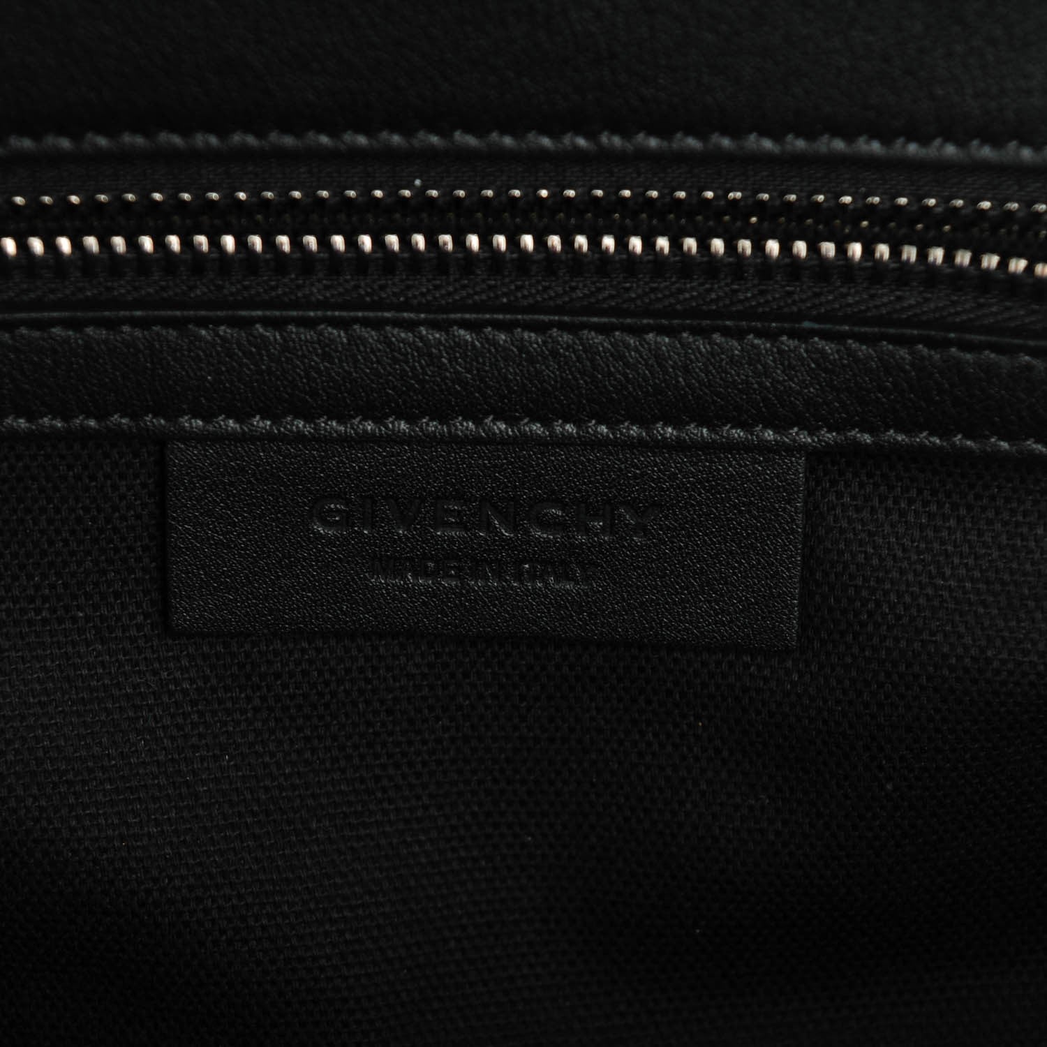 Givenchy Calfskin Studded Small Pandora Pure Flap Bag Black 6 of 7