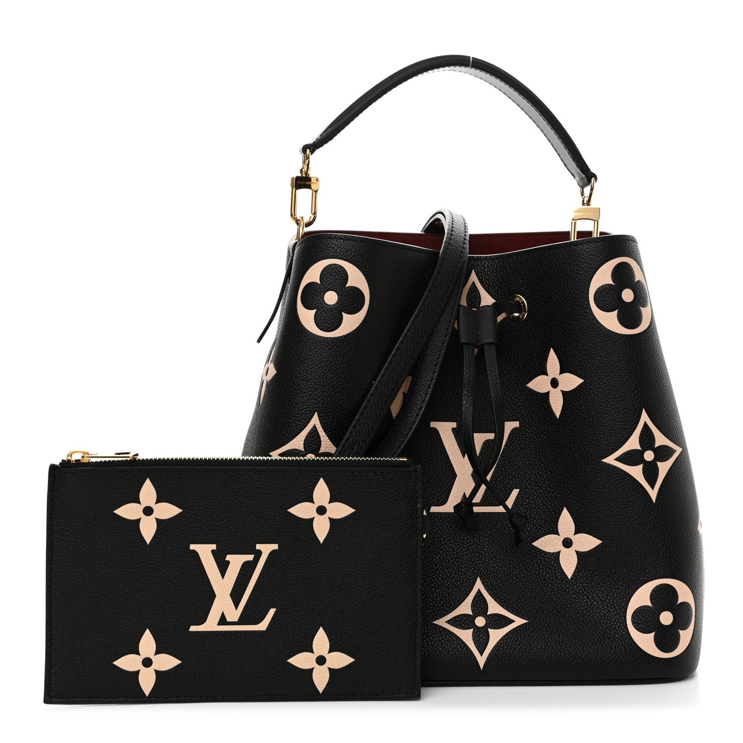 Empreinte Monogram Giant Neonoe MM Black Beige