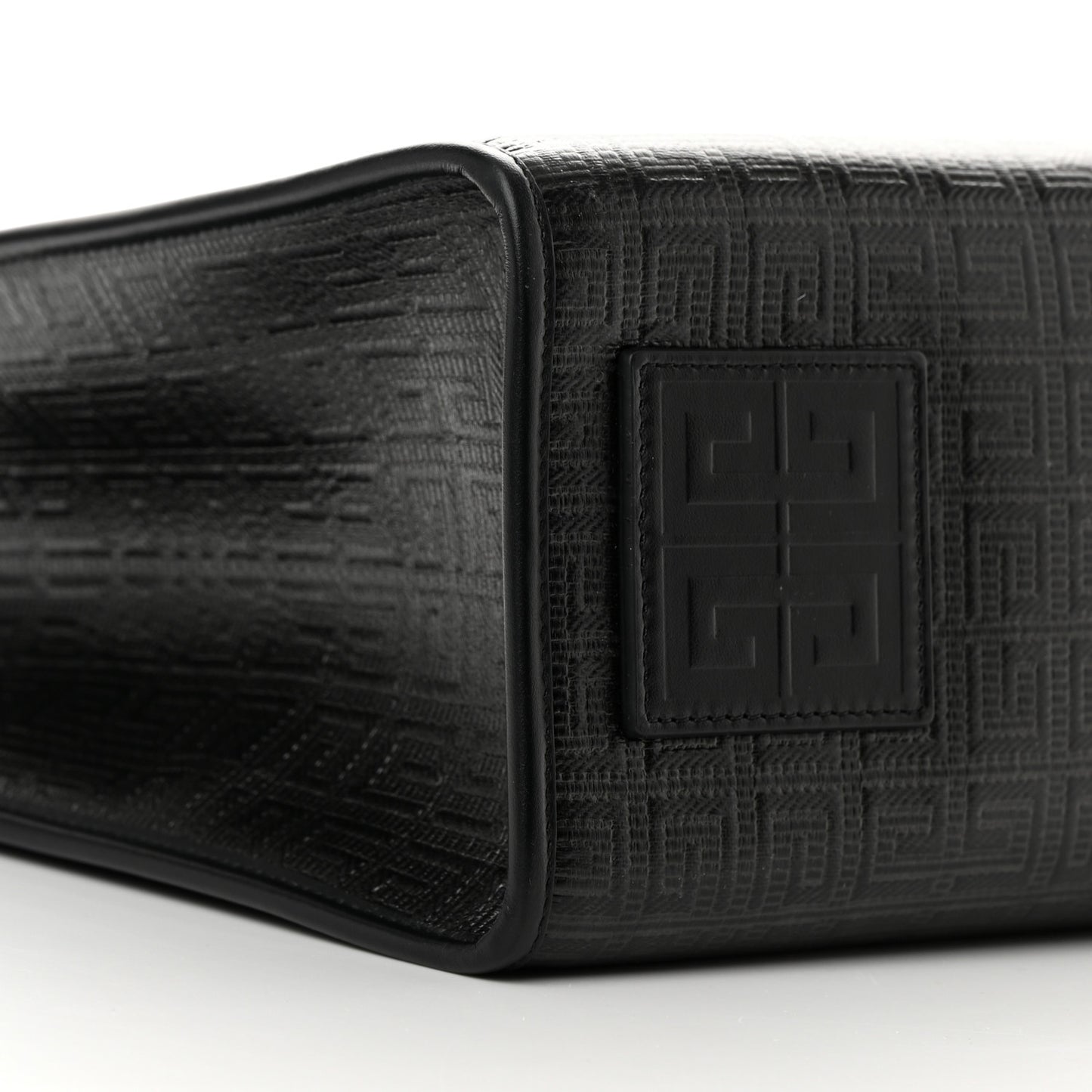 4G Coated Canvas Logo Medium G-Tote Black