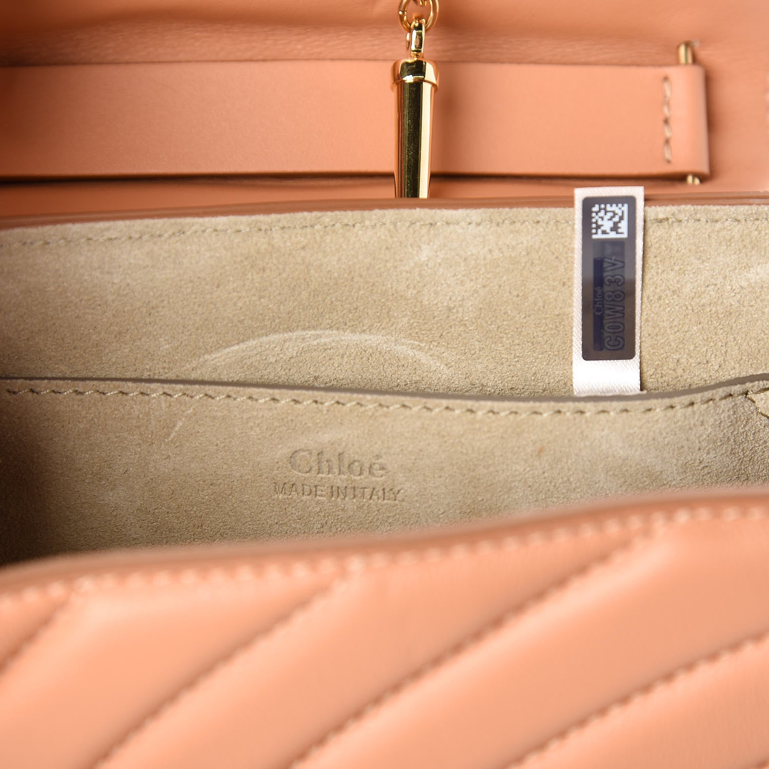 Chloe Calfskin Quilted Mini Drew Bijou Shoulder Bag Blushy Pink 9 of 10