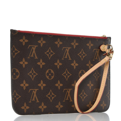Louis Vuitton Monogram Neverfull MM GM Pochette Cherry 3 of 9