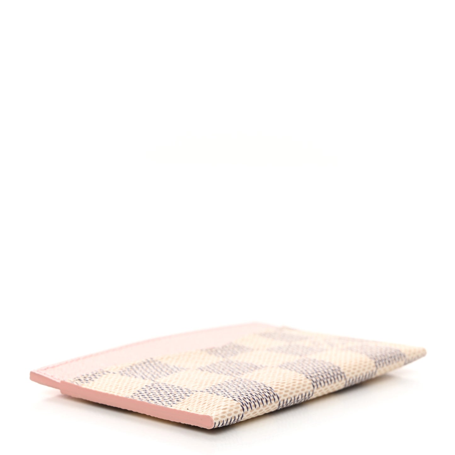 Damier Azur Daily Card Holder Rose Ballerine