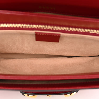 Gucci Azalea Calfskin Horsebit 1955 Shoulder Bag New Cherry Red 5 of 10