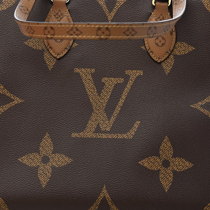Louis Vuitton Reverse Monogram Giant Onthego MM 11 of 12