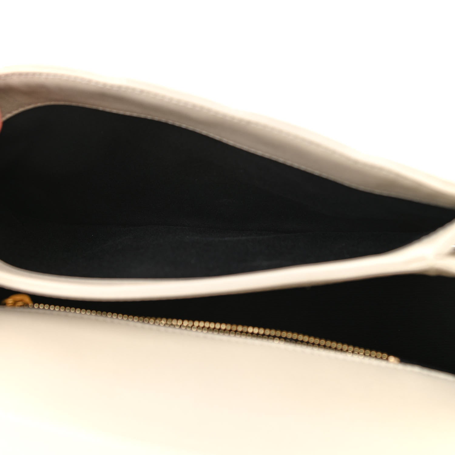 Saint Laurent Lambskin Quilted Mini Becky Chain Bag Crema Soft 6 of 16