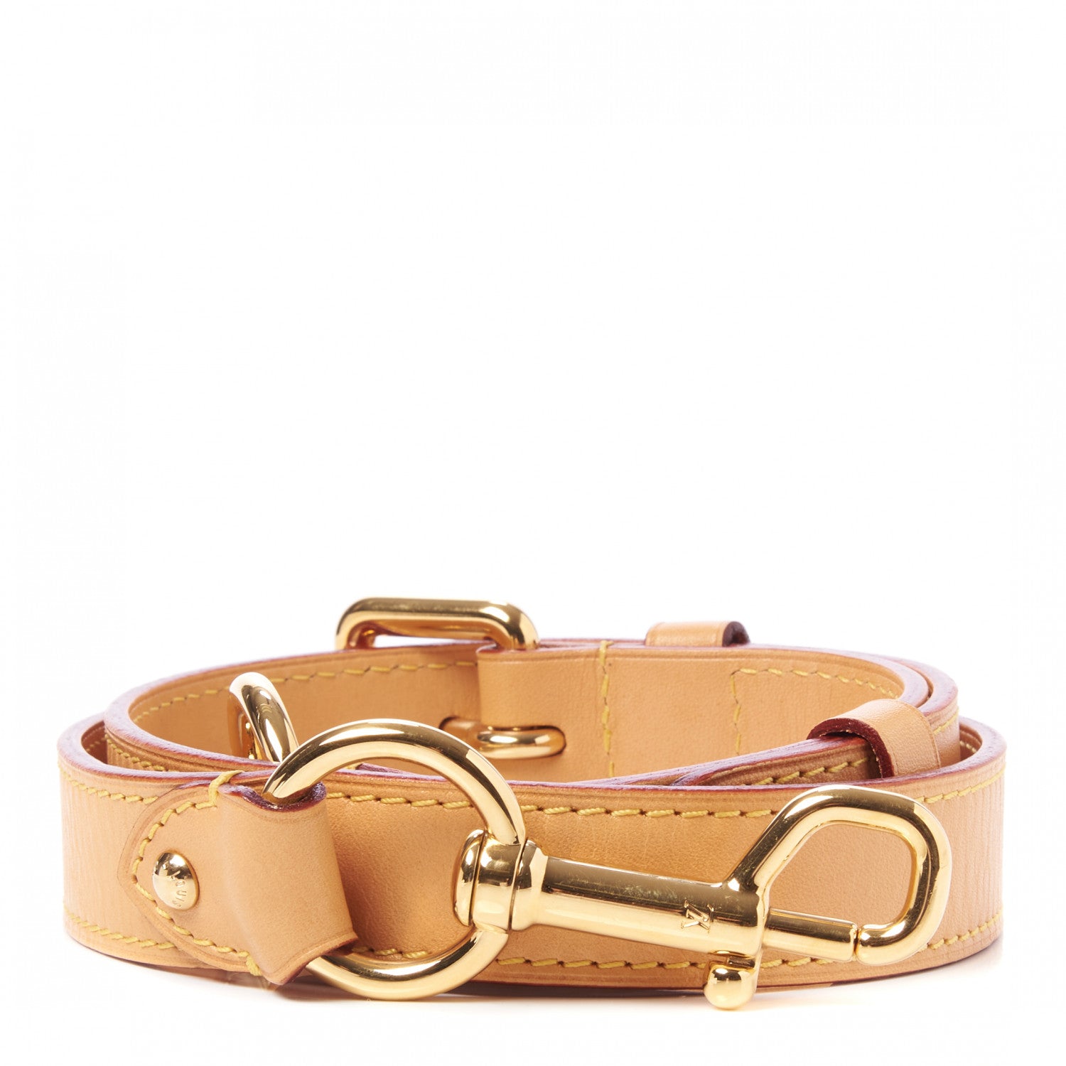 Louis Vuitton Vachetta 25mm Adjustable Shoulder Strap VVN 1 of 4