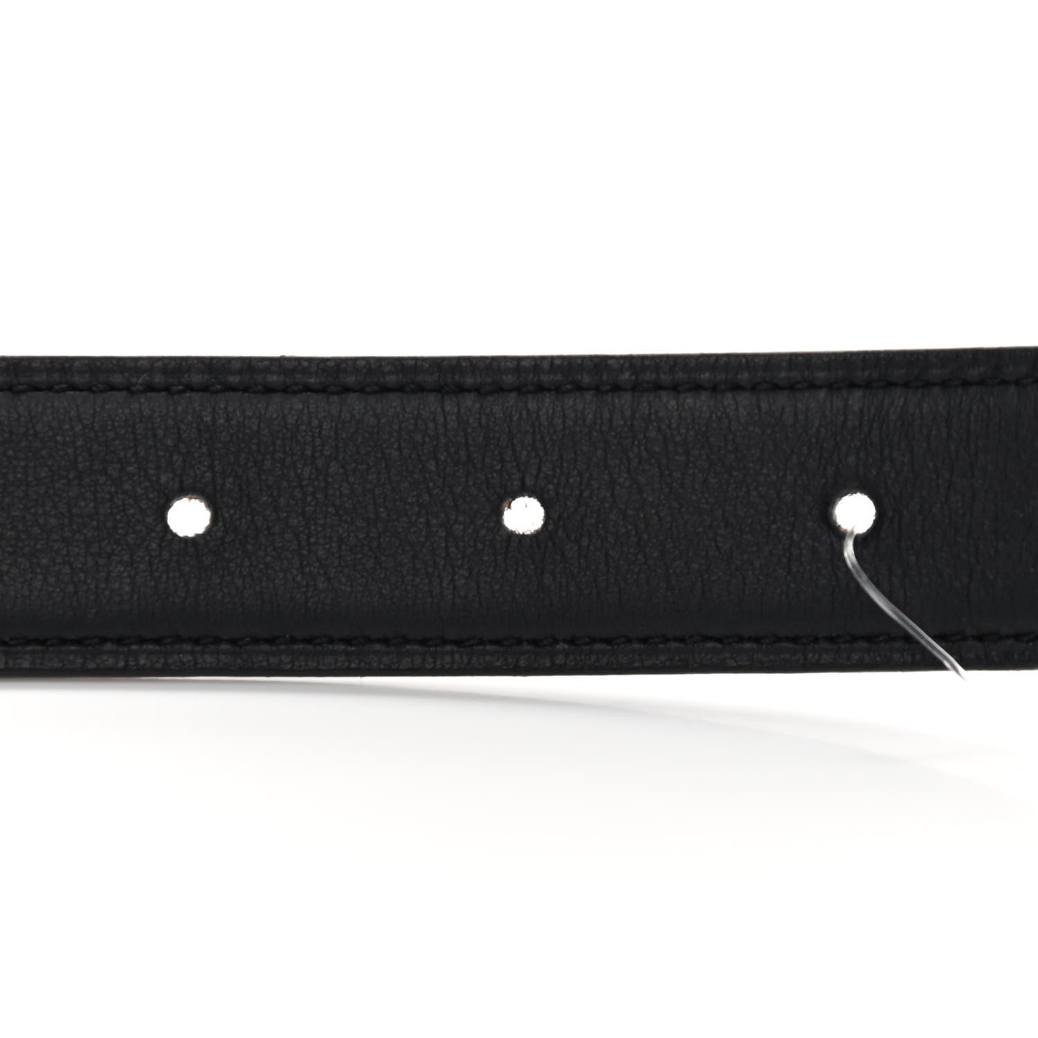 Hermes Epsom Swift Enamel 24mm Belt 90 Etoupe Gold Black 4 of 6