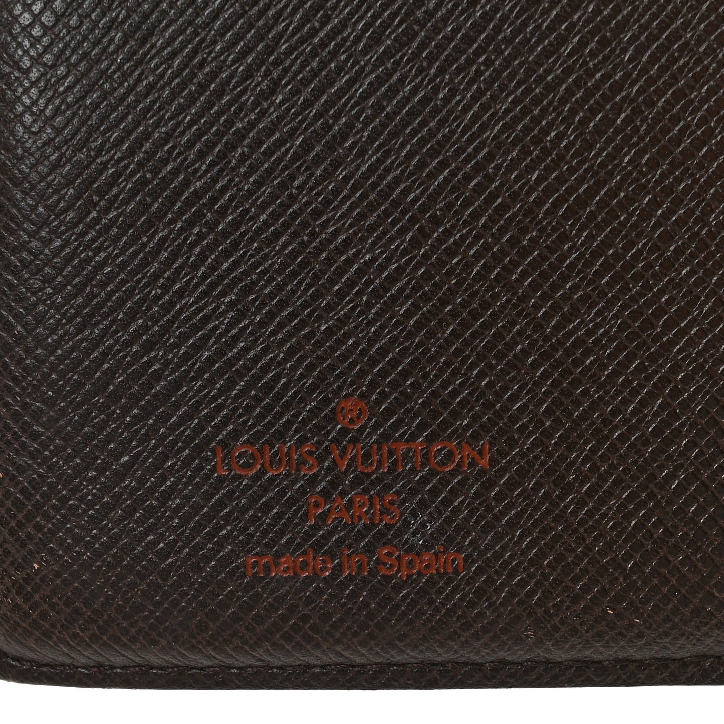 Damier Ebene Small Ring Agenda Cover