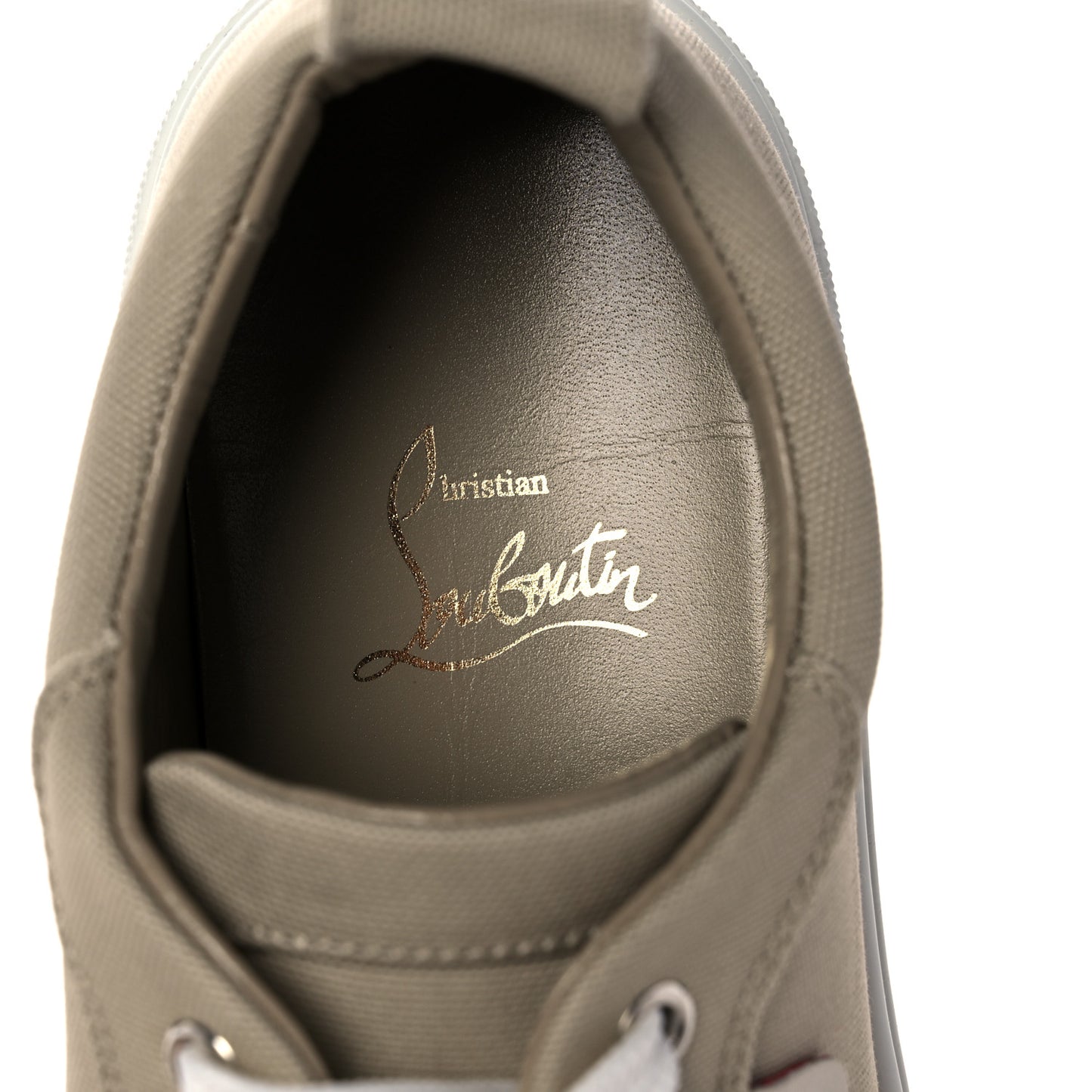 Canvas Simplerui Flat Sneakers 38.5 Beige White