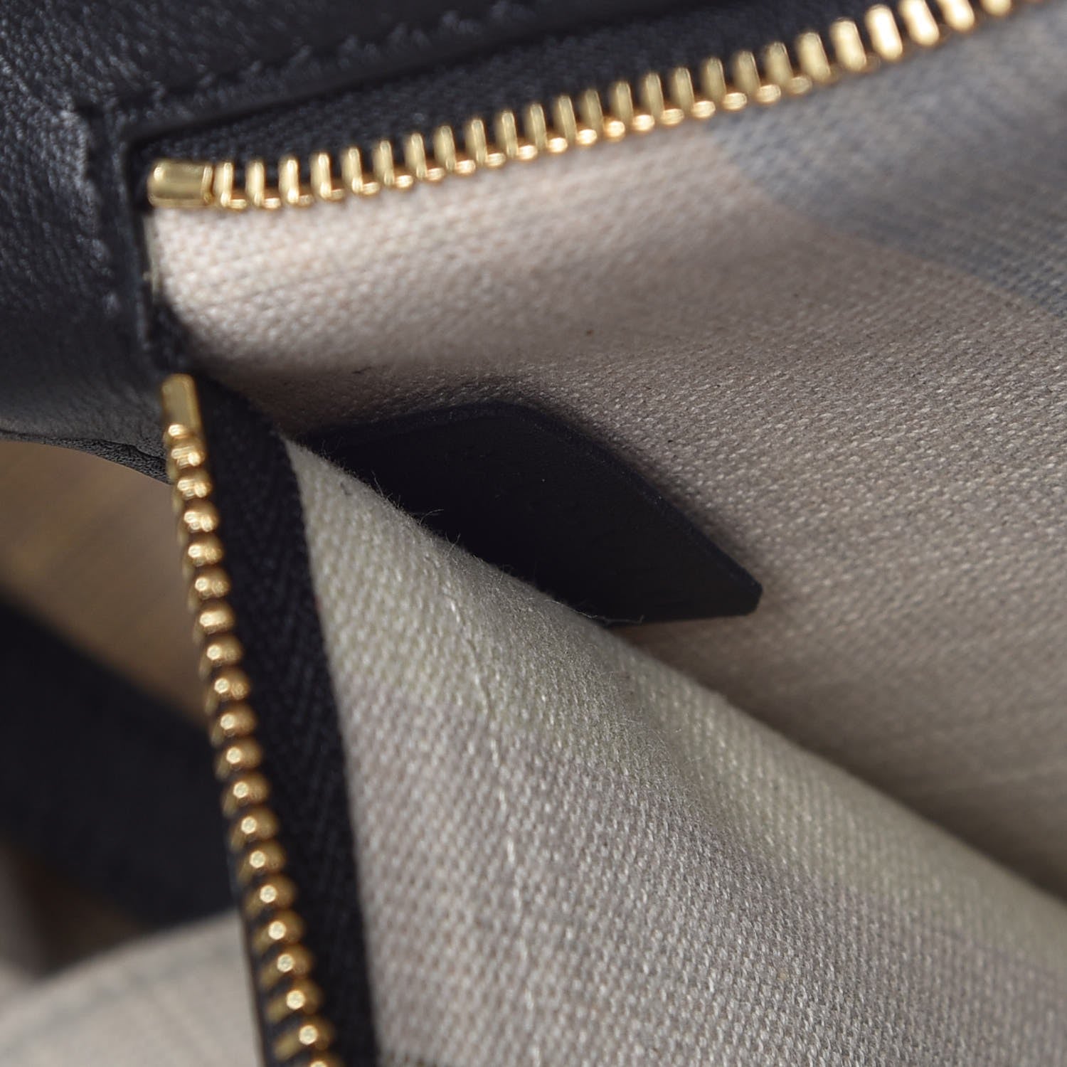 Celine Cotton Canvas Striped Medium Phantom Luggage 8 of 8