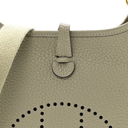 Hermes Taurillon Clemence Amazone Evelyne TPM Sauge 8 of 11