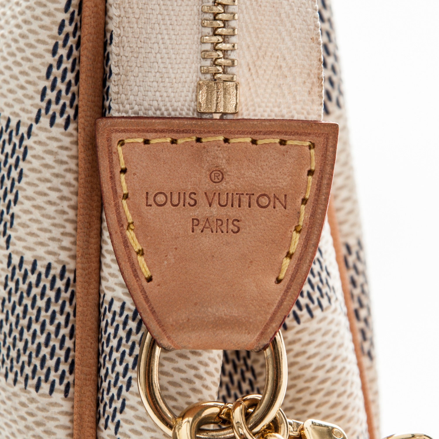 Louis Vuitton Damier Azur Eva Clutch 7 of 10