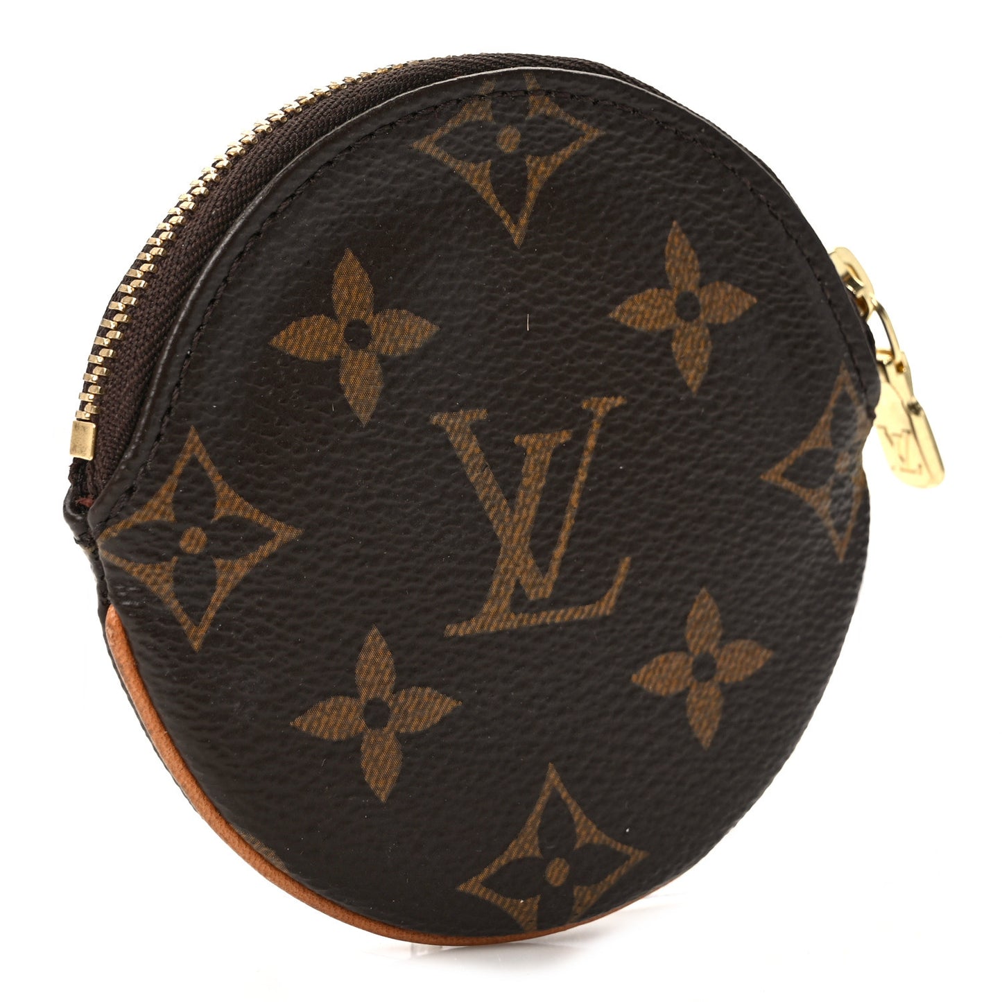 Monogram Round Coin Purse