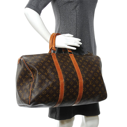 Louis Vuitton Monogram Keepall 45 2 of 7