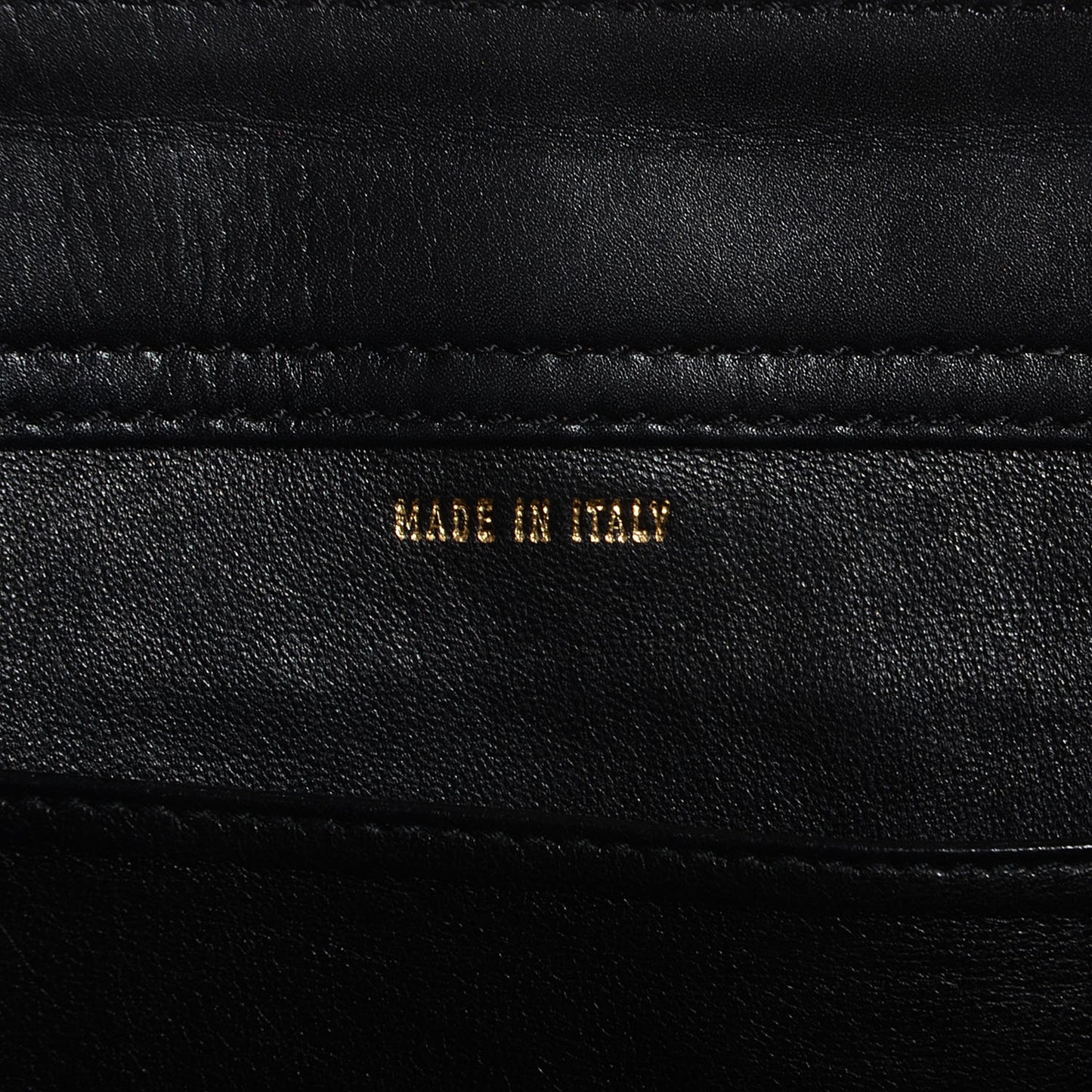 Lambskin Bekko Chain Large Shopper Tote Black
