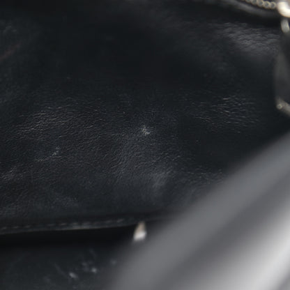 Bottega Veneta Lambskin Maxi Intreccio Padded Chain Cassette Crossbody Bag Black 15 of 16