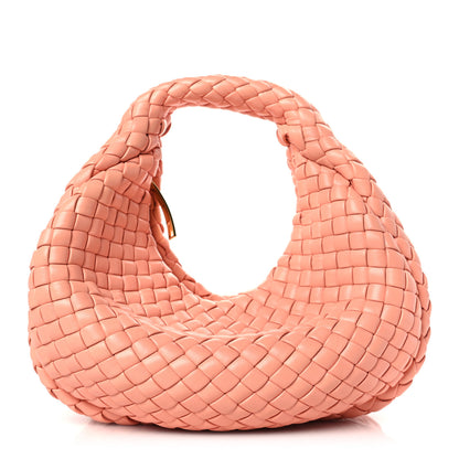 Bottega Veneta Lambskin Padded Intrecciato Mini Jodie Peachy 1 of 9