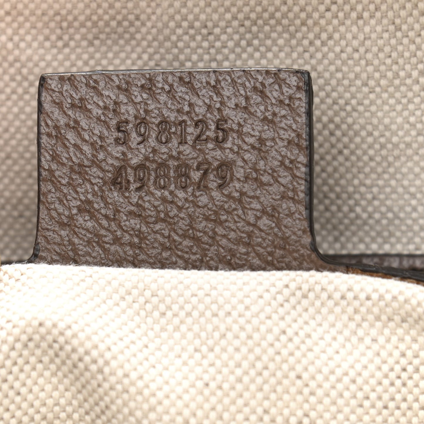 GG Supreme Monogram Web Small Ophidia Half Moon Hobo Brown