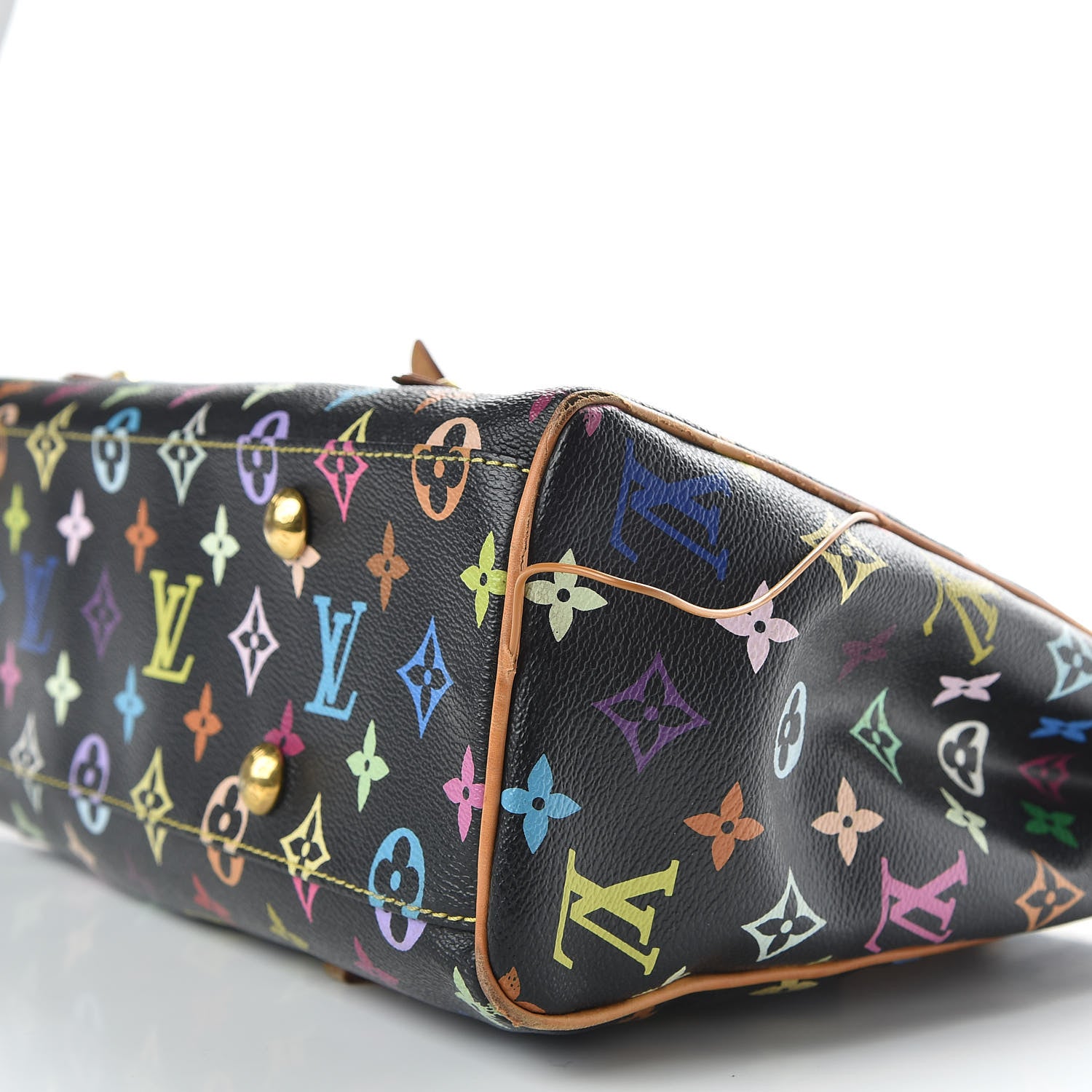 Louis Vuitton Monogram Multicolor Aurelia MM Black 7 of 20