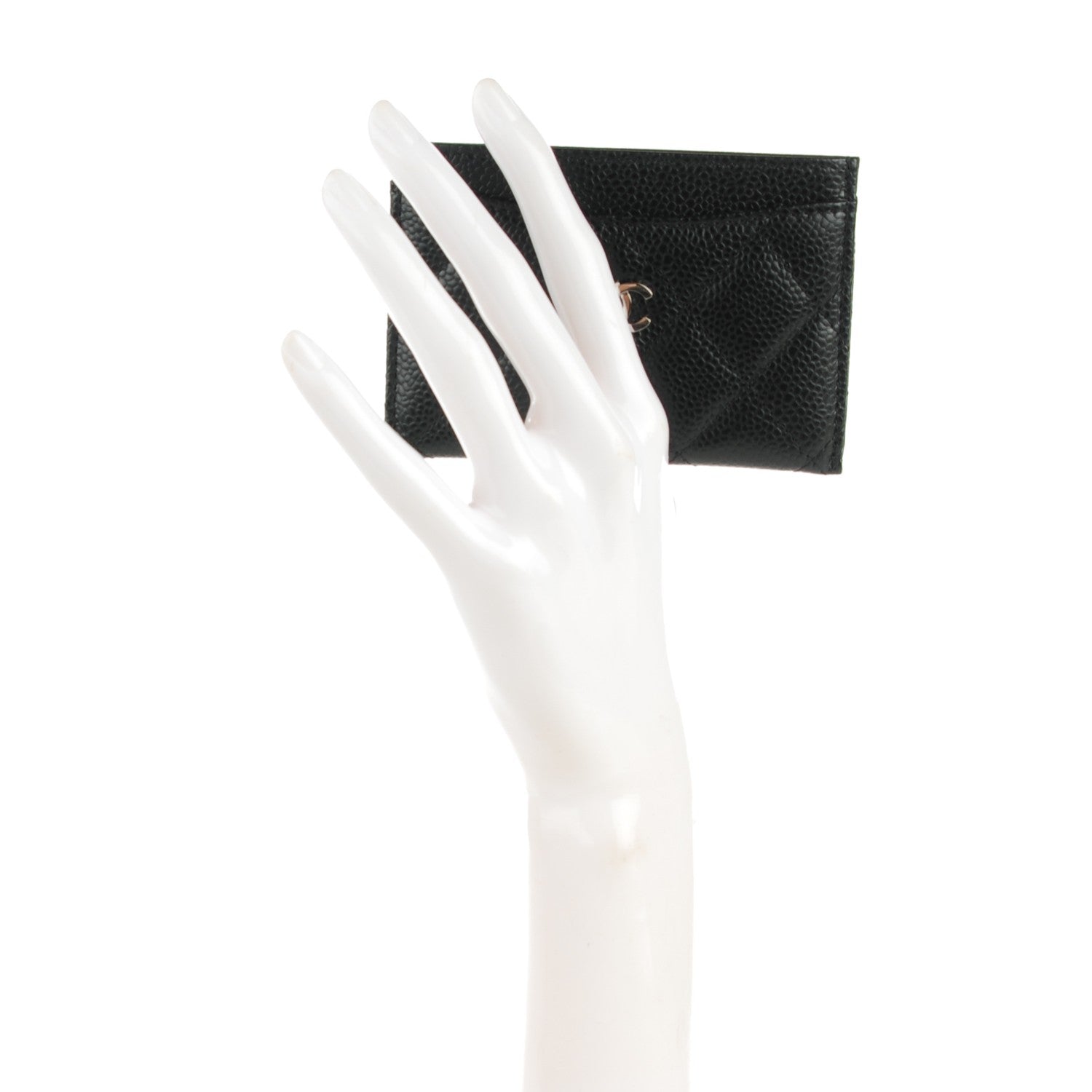 Chanel Caviar Quilted Card Holder Black 2 of 8
