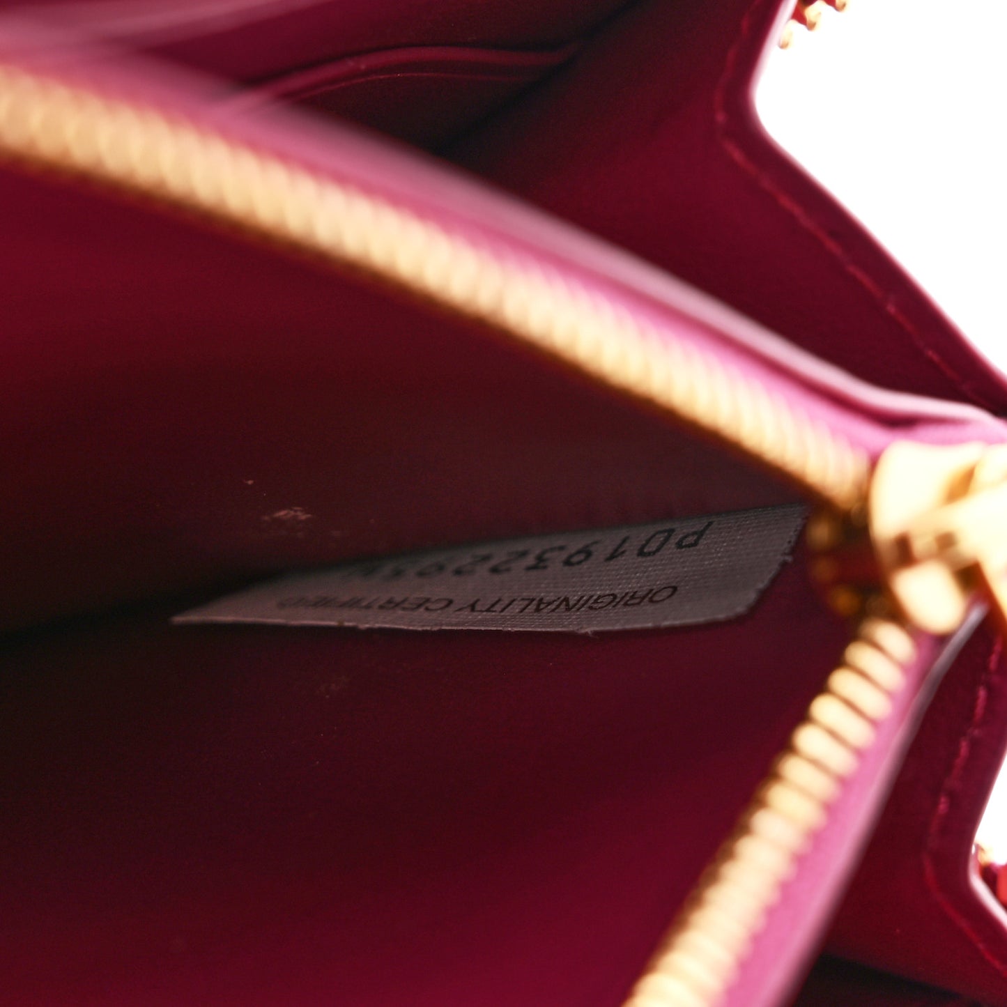 Nappa Intrecciato Zip Around Wallet Cinnabar