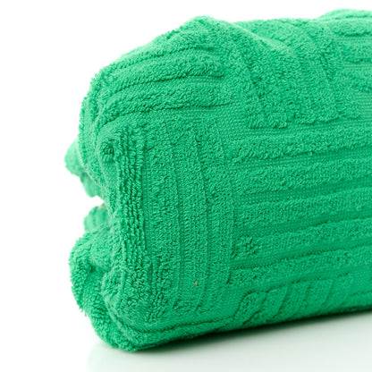 Bottega Veneta Sponge Fabric The Pouch Clutch Grass 10 of 11