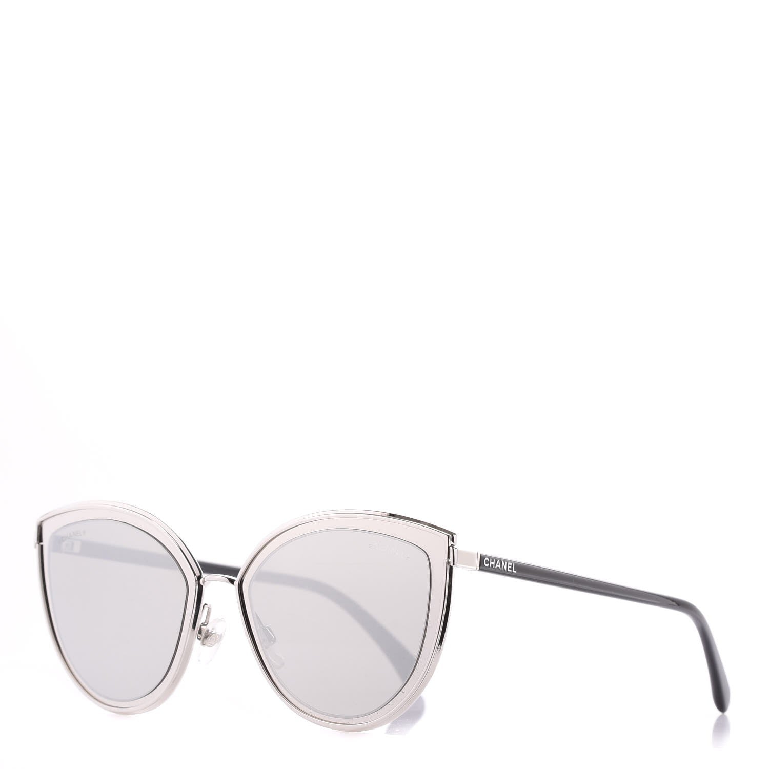 Chanel Cat Eye Sunglasses 4222 Black 1 of 8