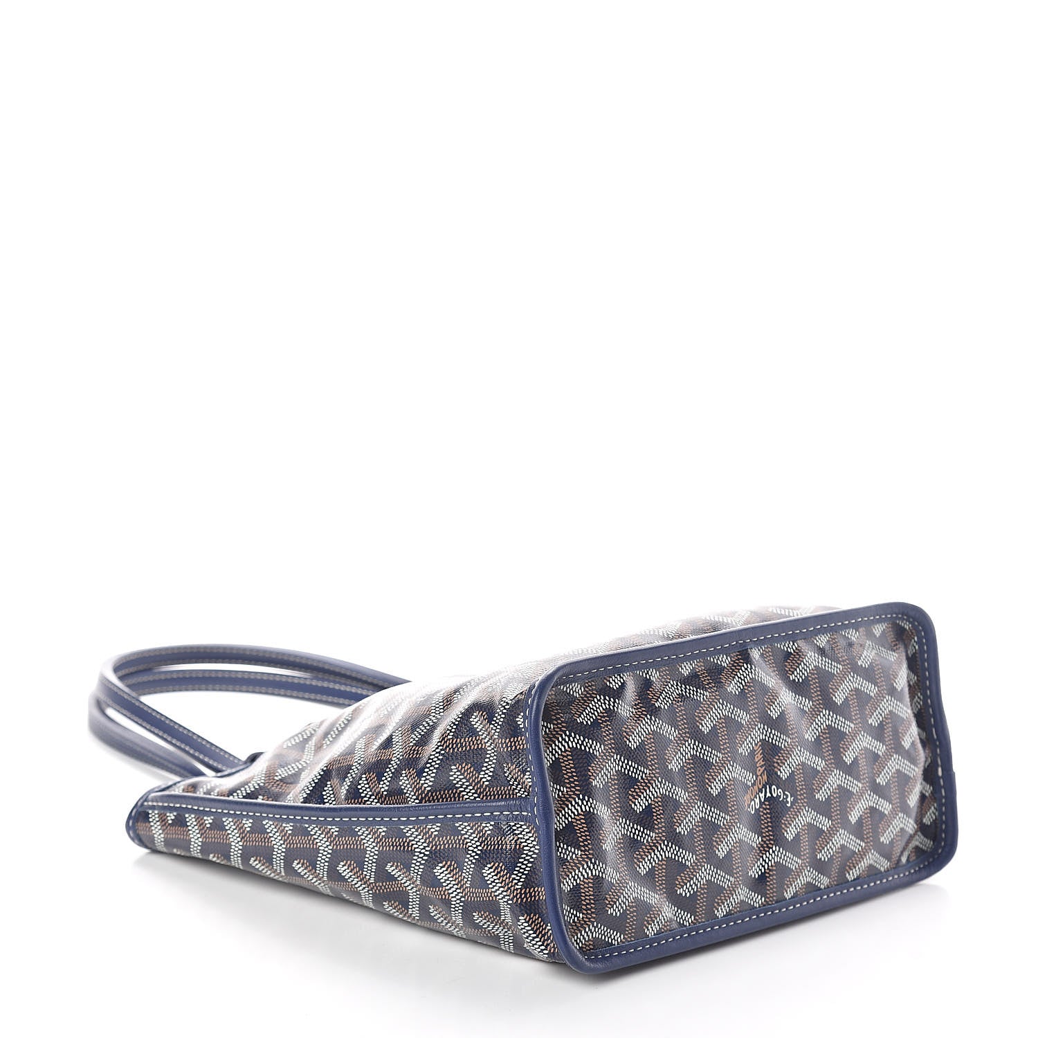 Goyard Goyardine Reversible Mini Anjou Navy 8 of 18