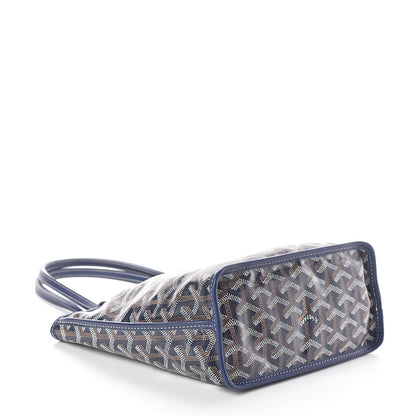 Goyard Goyardine Reversible Mini Anjou Navy 8 of 18