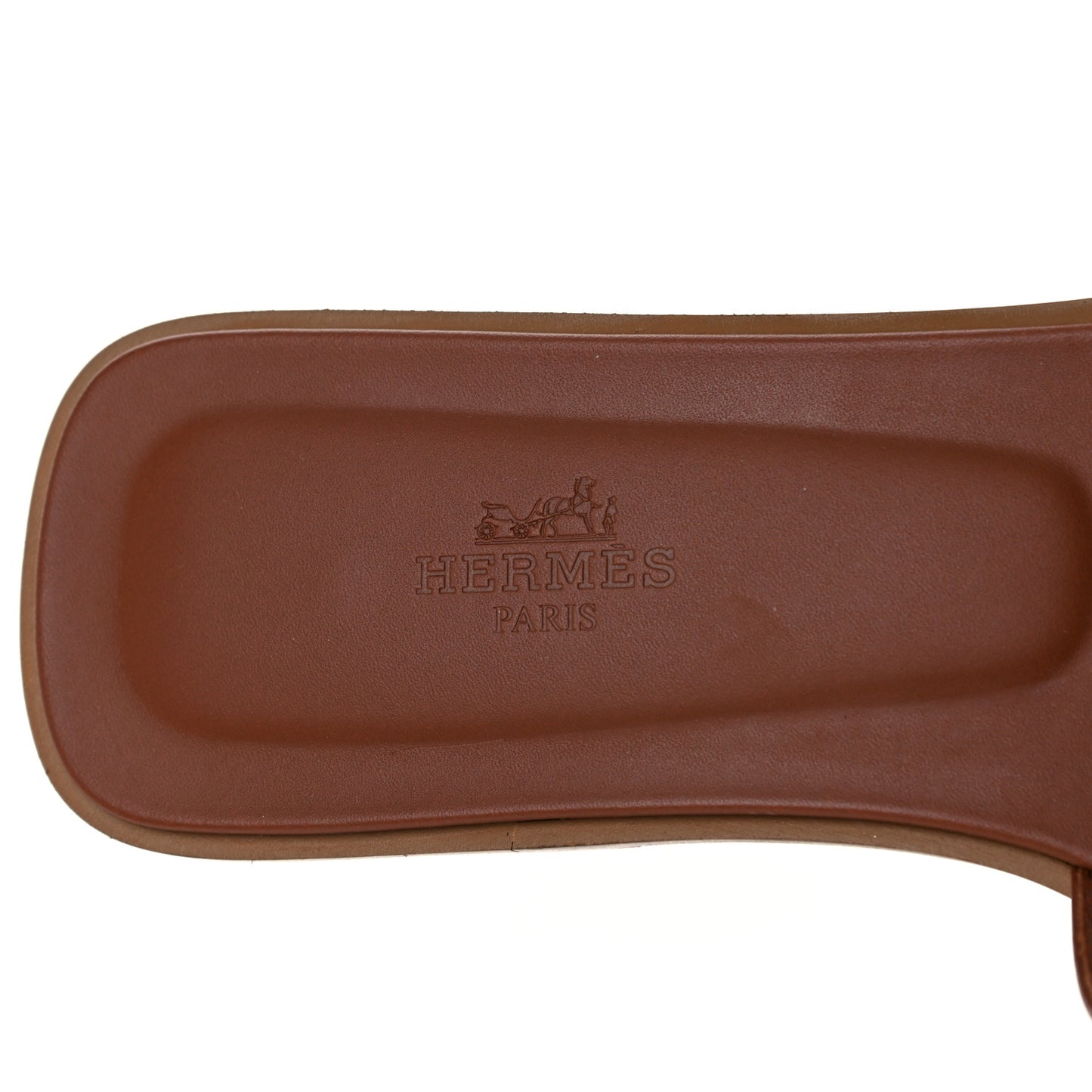 Box Calfskin Oran Sandals 39 Gold