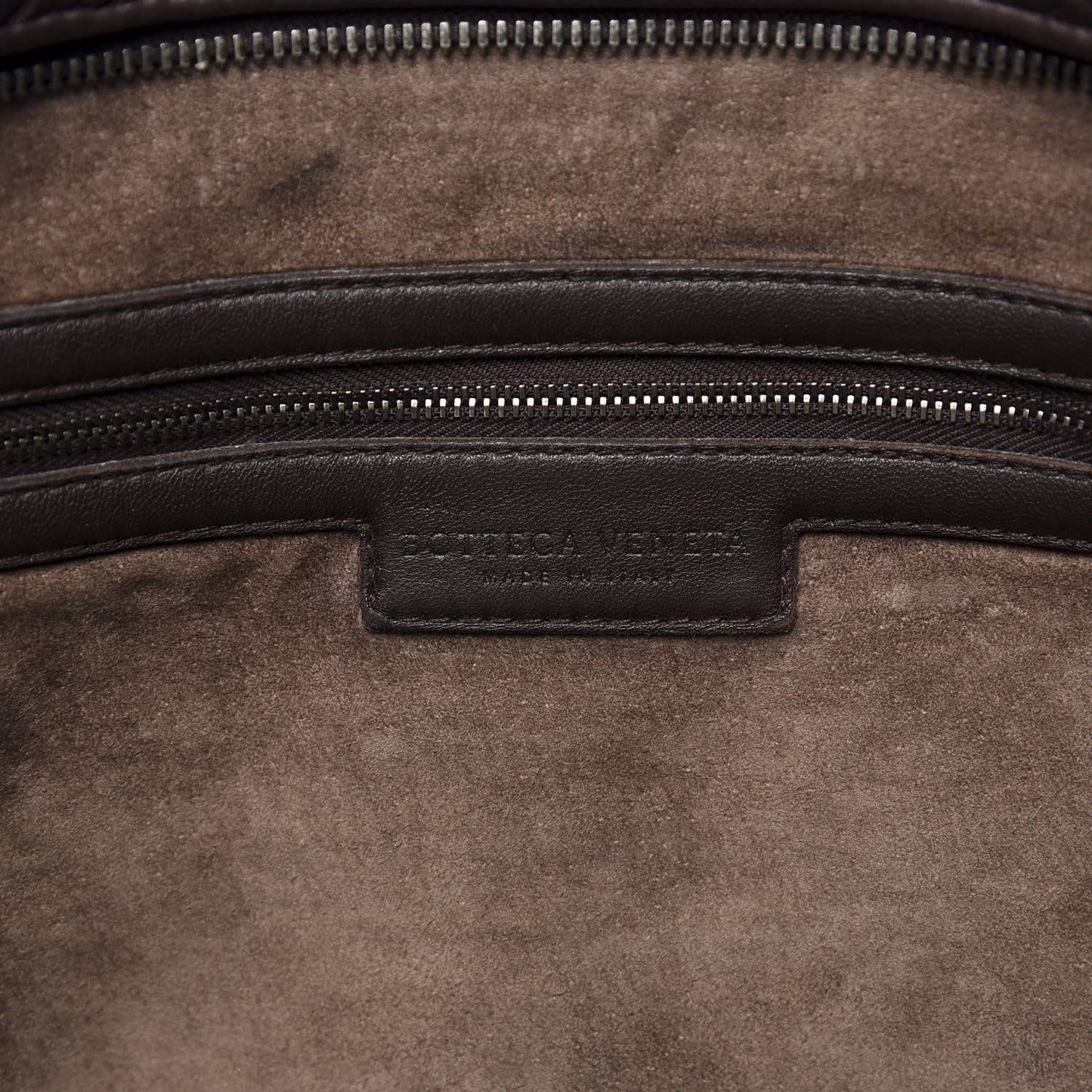 Nappa Intrecciato Maxi Convertible Tote Ebano