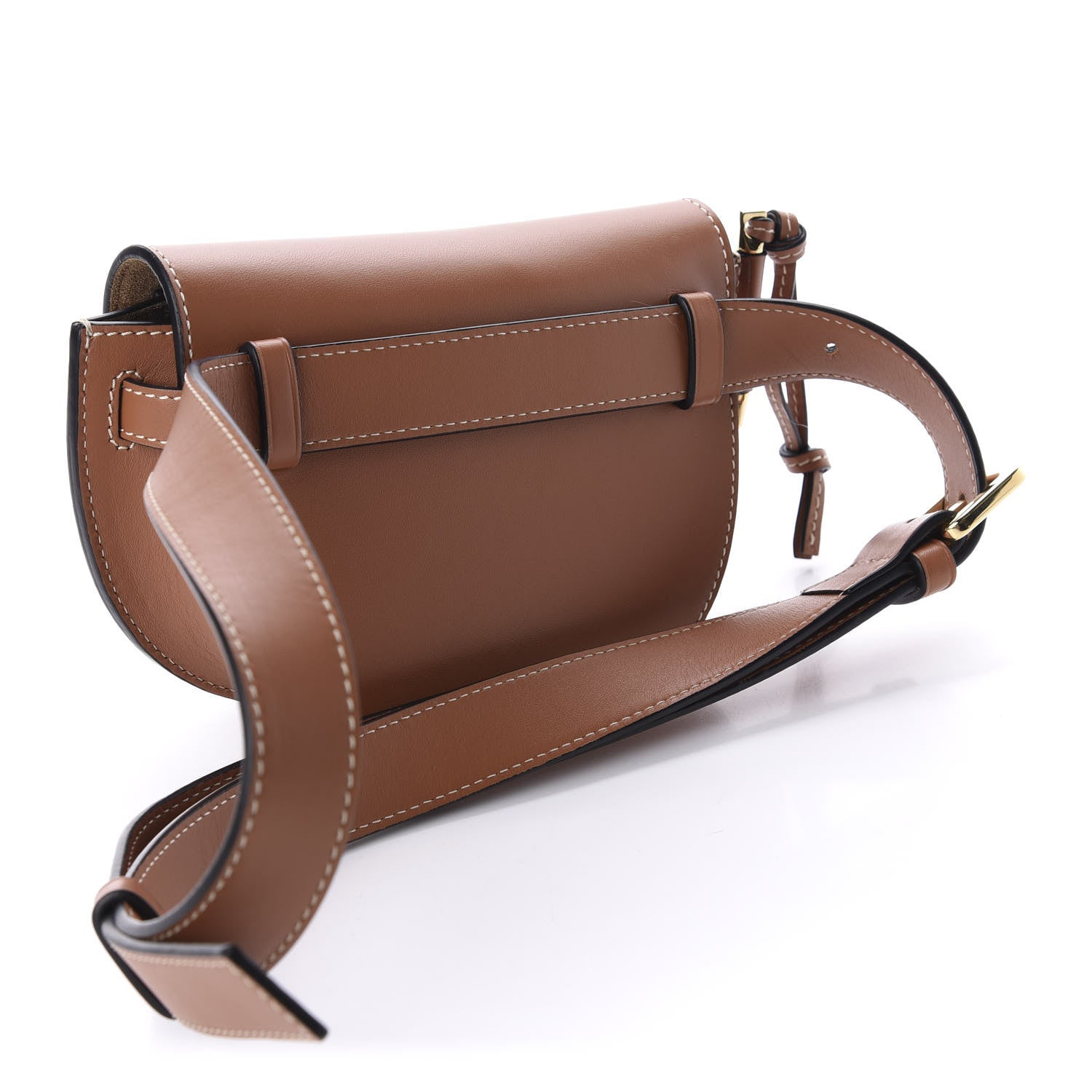 Loewe Calfskin Mini Gate Belt Bag Tan 3 of 10