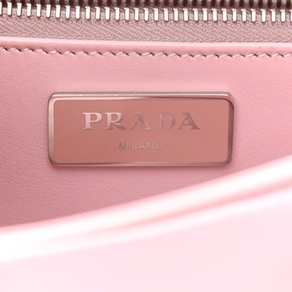 Prada Re-Nylon Spazzolato Double Pocket Buckle Shoulder Bag Alabastro 6 of 10