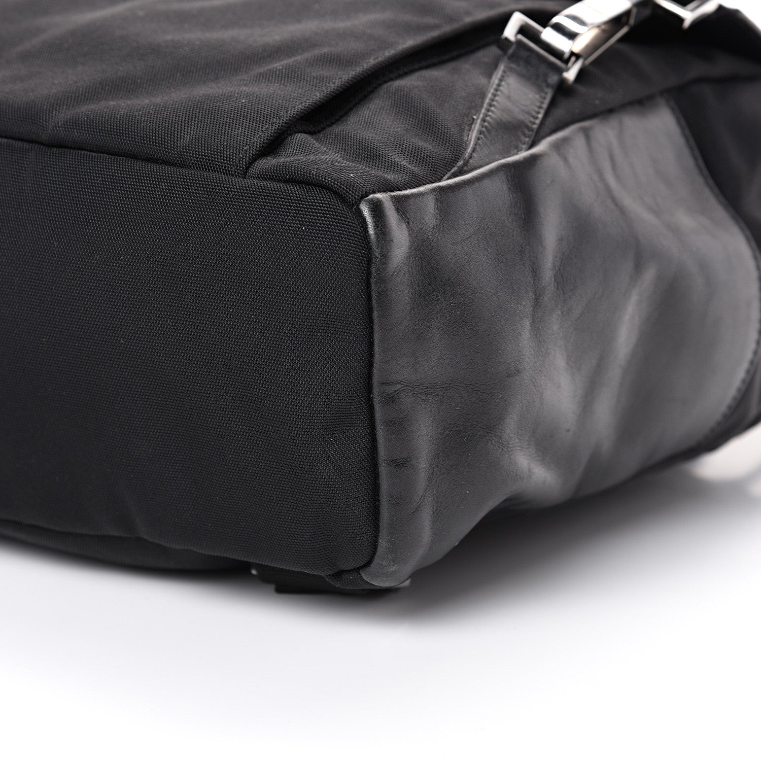 Gucci Calfskin Canvas Backpack Black 9 of 14