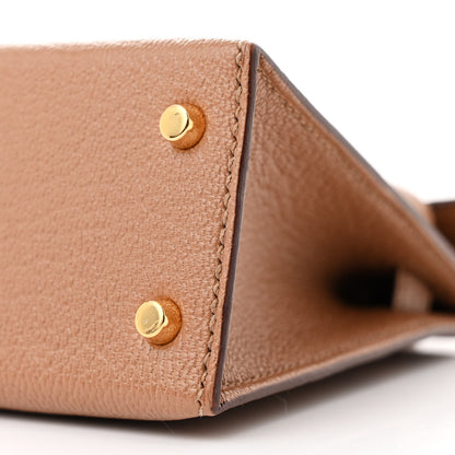 Hermes Chevre Mysore Mini Kelly Sellier 20 Quebracho 10 of 14