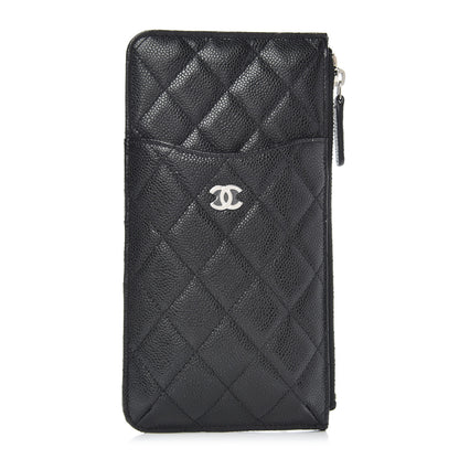 Chanel Caviar Quilted Classic iPhone Pouch Black 1 of 8