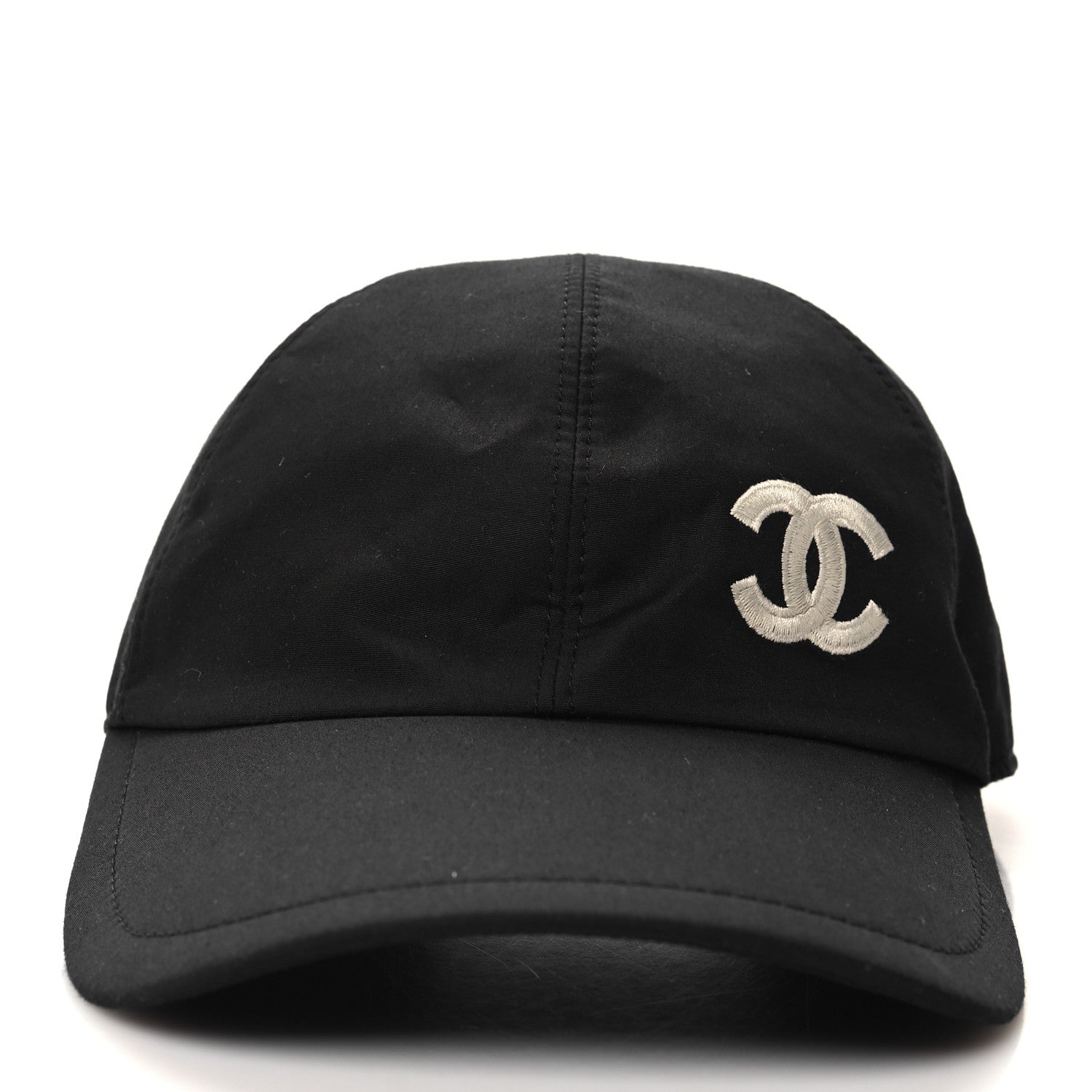 Chanel Cotton CC Cap Hat Black 3 of 8